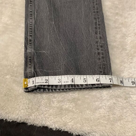 Gant Rugger New Haven Stick Boy Mens Gray Jeans Size 33x32 Straight Pants - Picture 6 of 8